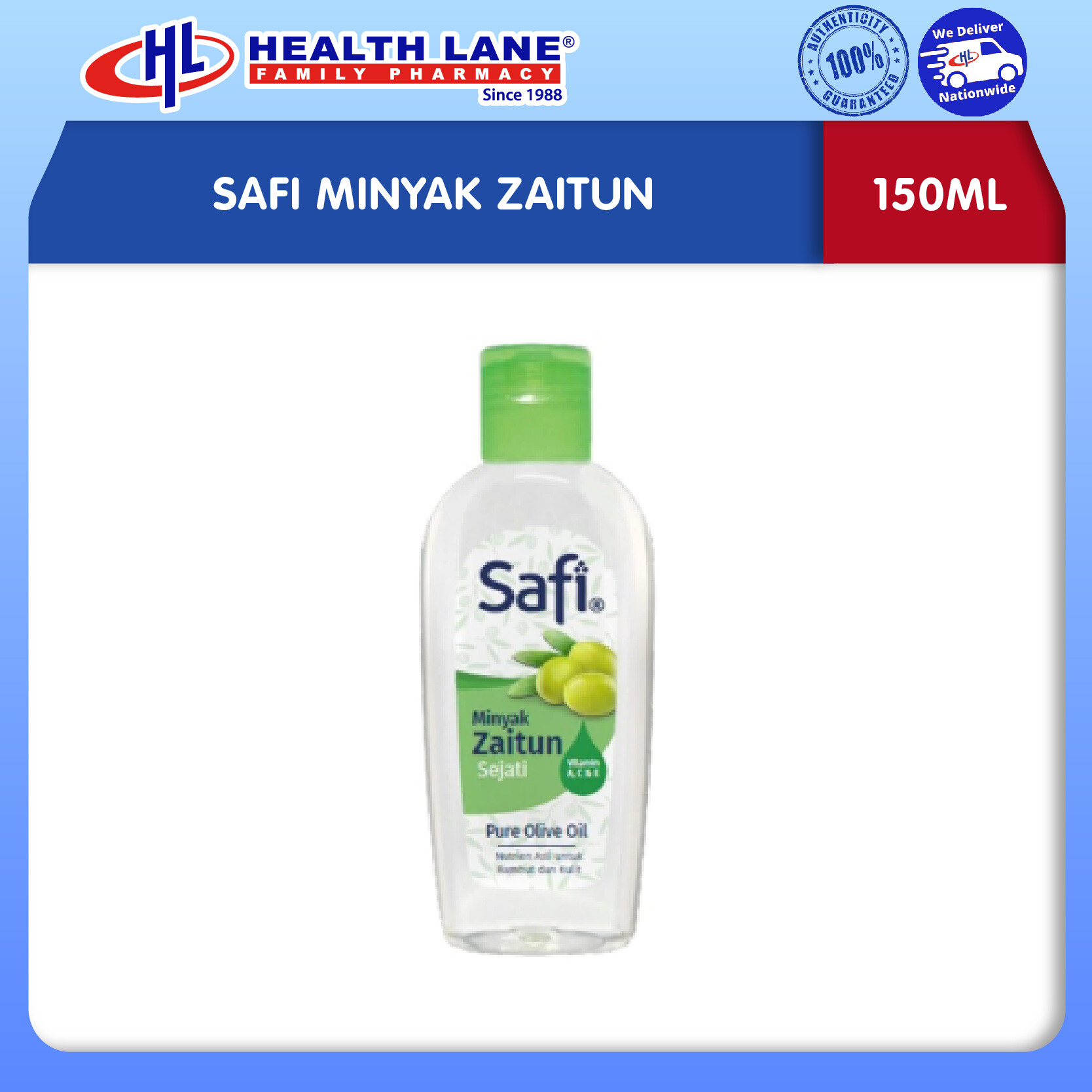 SAFI MINYAK ZAITUN (150ML)